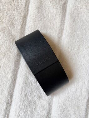 Prada Saffiano Leather Glasses Case Black